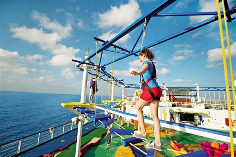 Carnival magic high ropes course